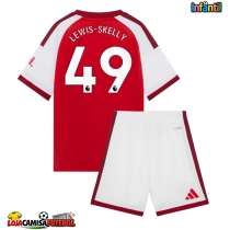 Camisa de Futebol Arsenal Myles Lewis-Skelly #49 Equipamento Principal Infantil 2026-27 Manga Curta (+ Calças curtas)